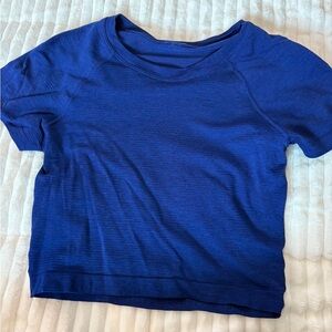 Lululemon Athletica Blue Short Sleeve Tee